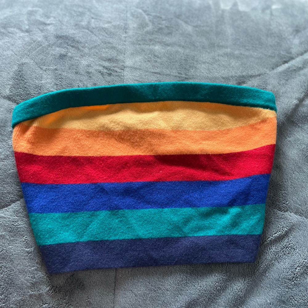 Y2K crop tube top